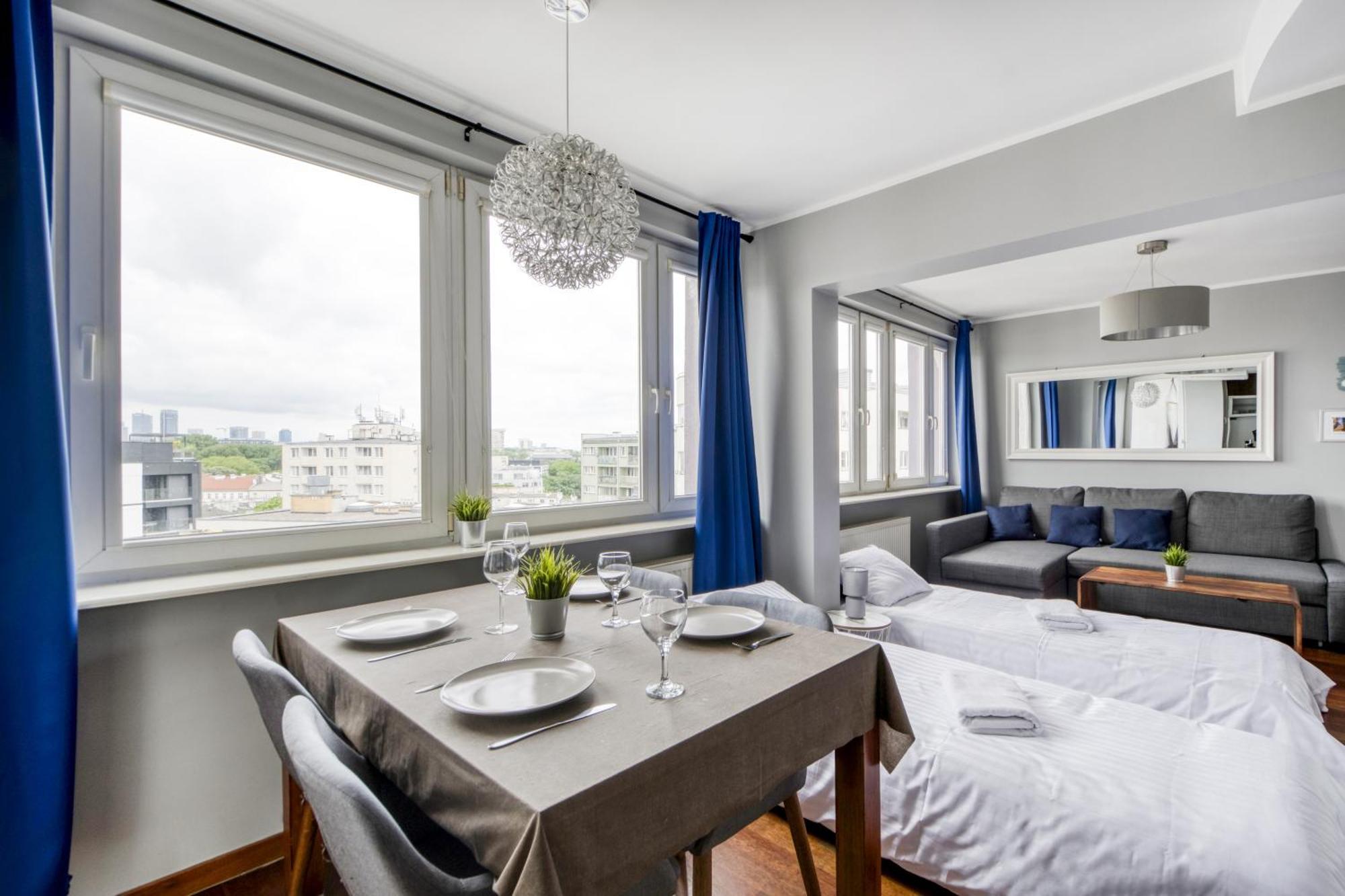 Labo Apartment Solec Warschau Exterior foto